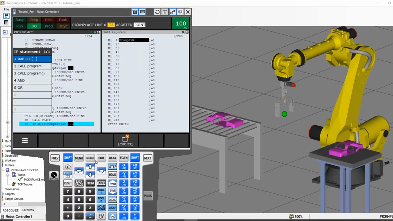 FANUC Menu Utility | Tech Transfer