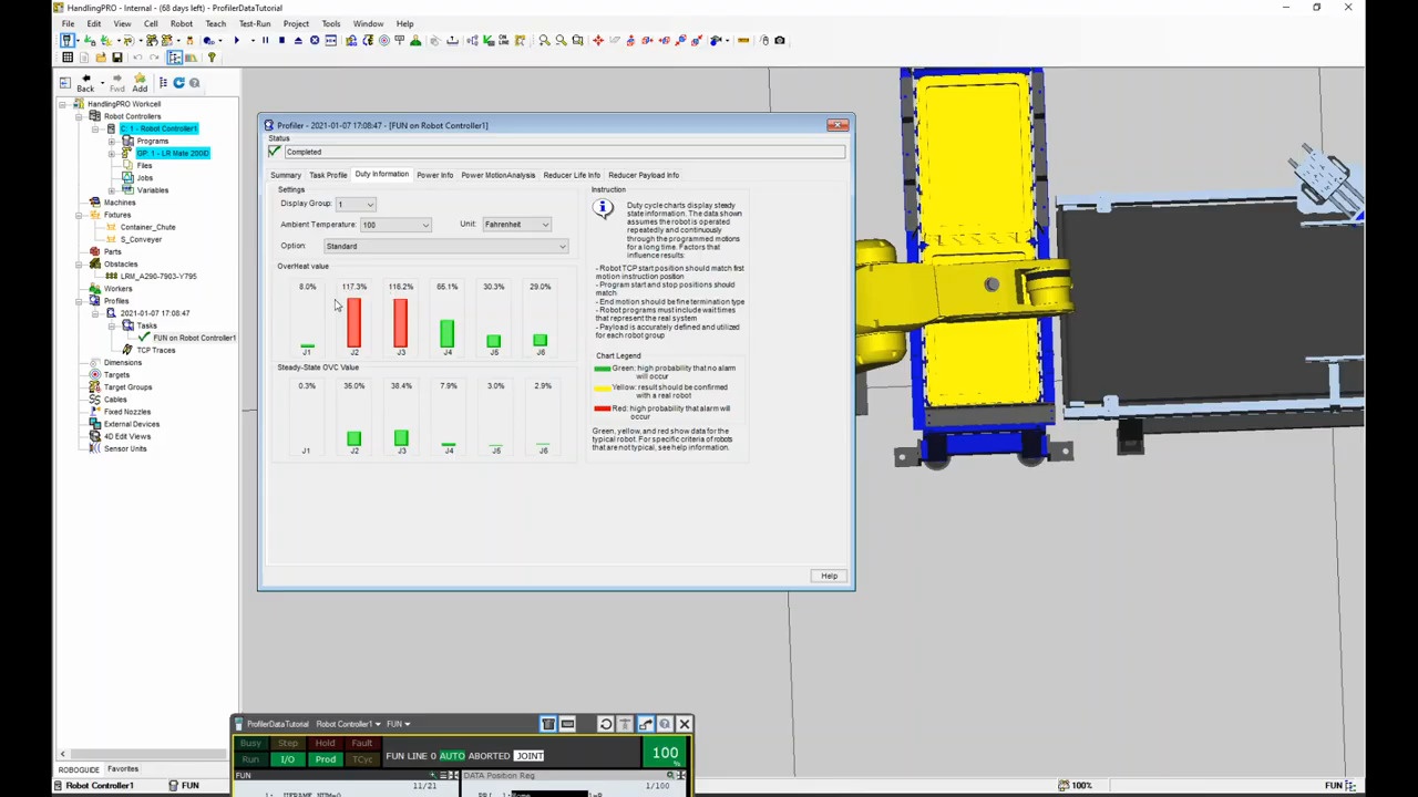 FANUC Roboguide Profiler Data USE IT