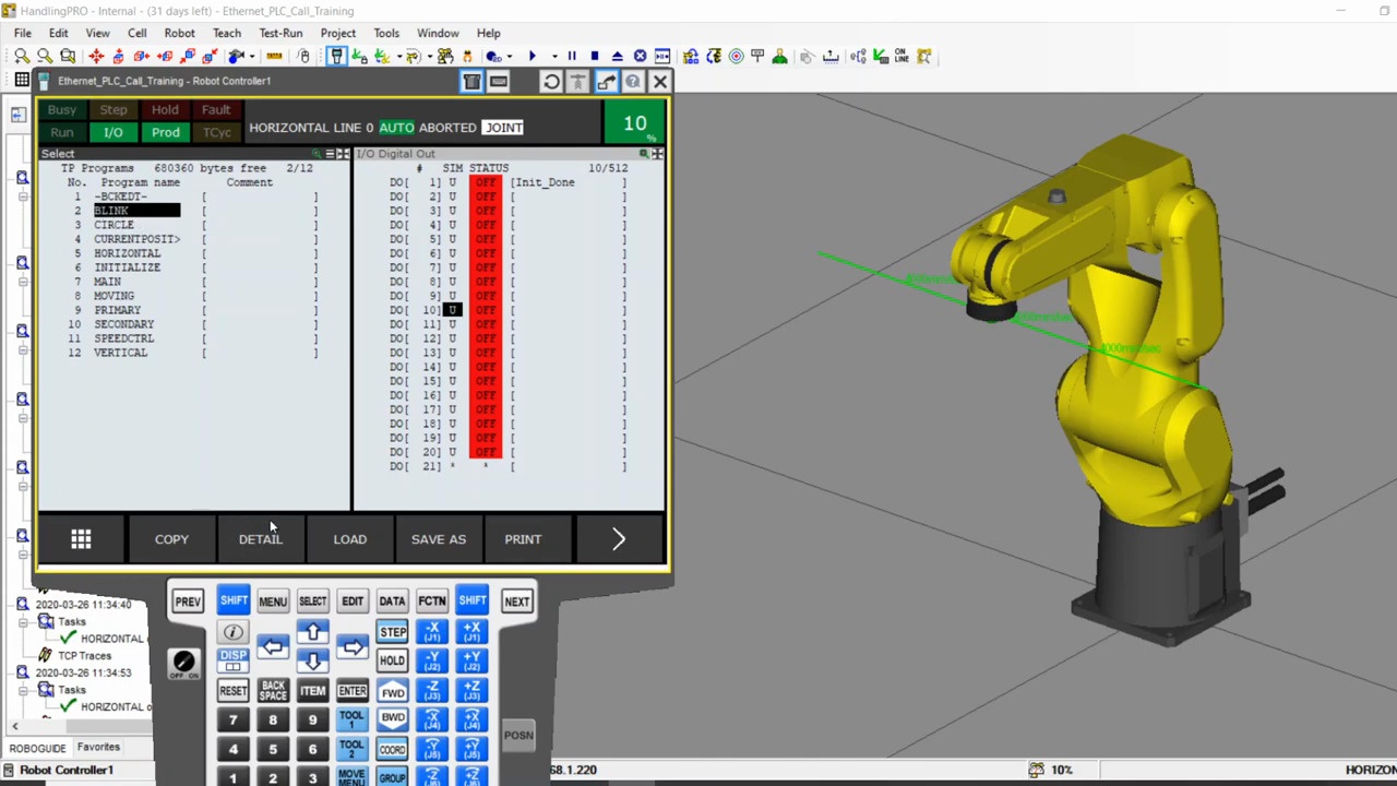 FANUC Run Command Parallel Processing