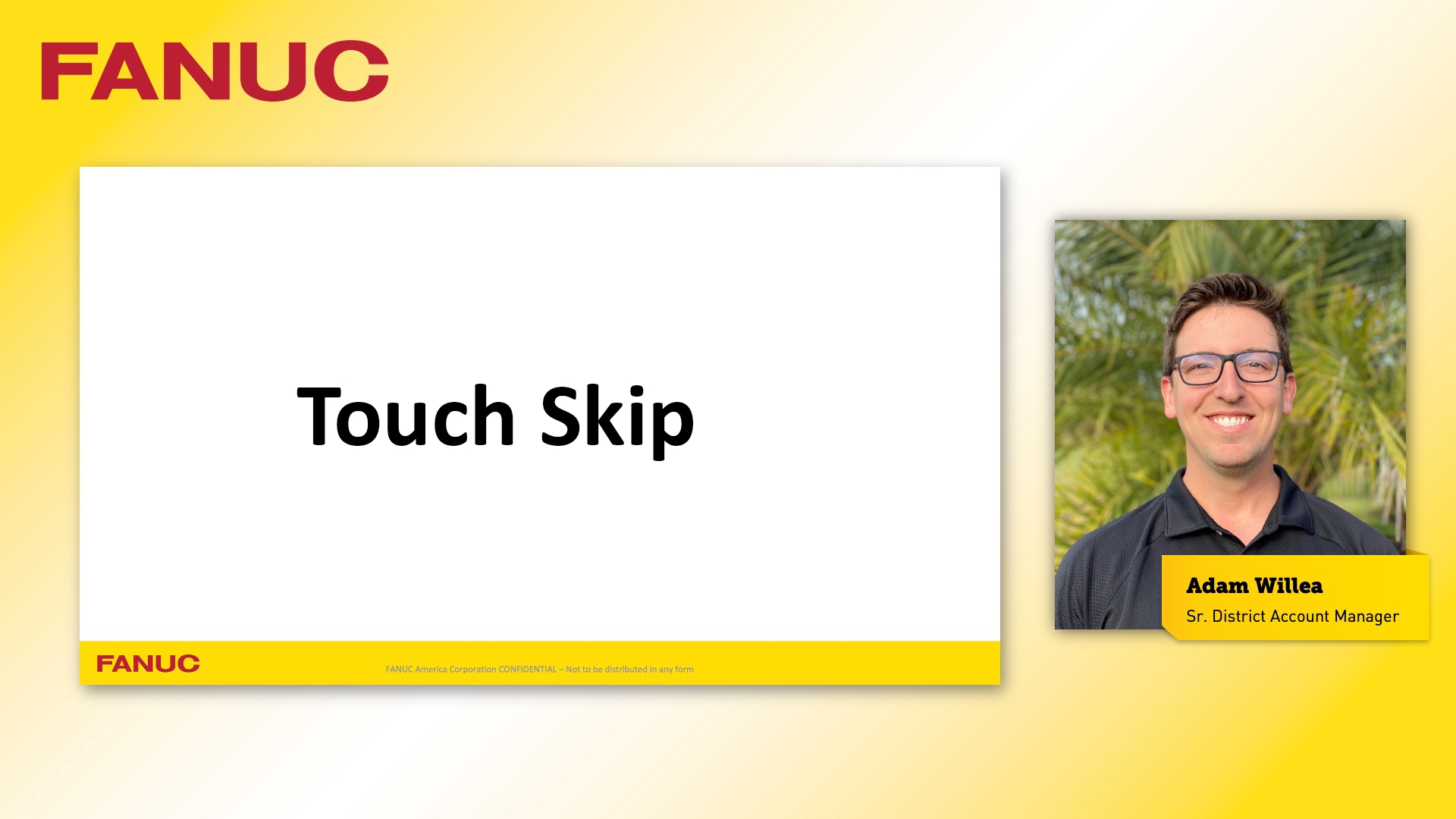 FANUC Touch Skip | Tech Transfer