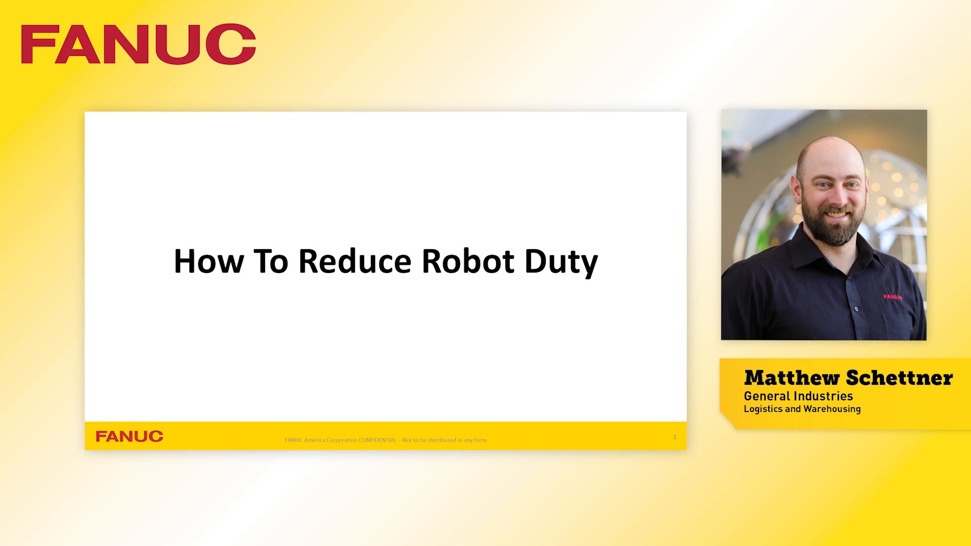 How to Reduce Robot Duty