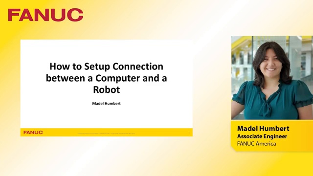 How to Set up a Connection Between Computer and Robot | Tech Transfer