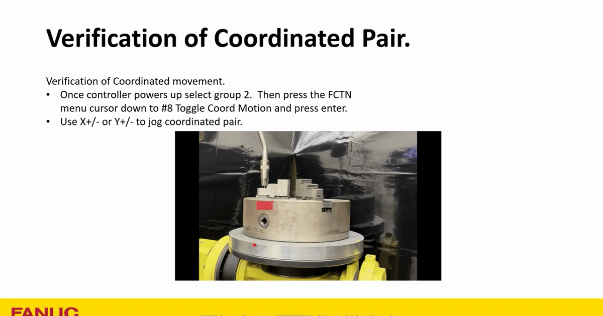 Two Axis Positioning Chart How to Teach Coordinated Pair with 2Axis Positioner | Tech Transfer