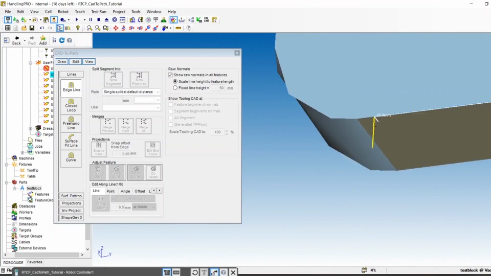 Introduction to CAD to Path with Remote Tool Center Point