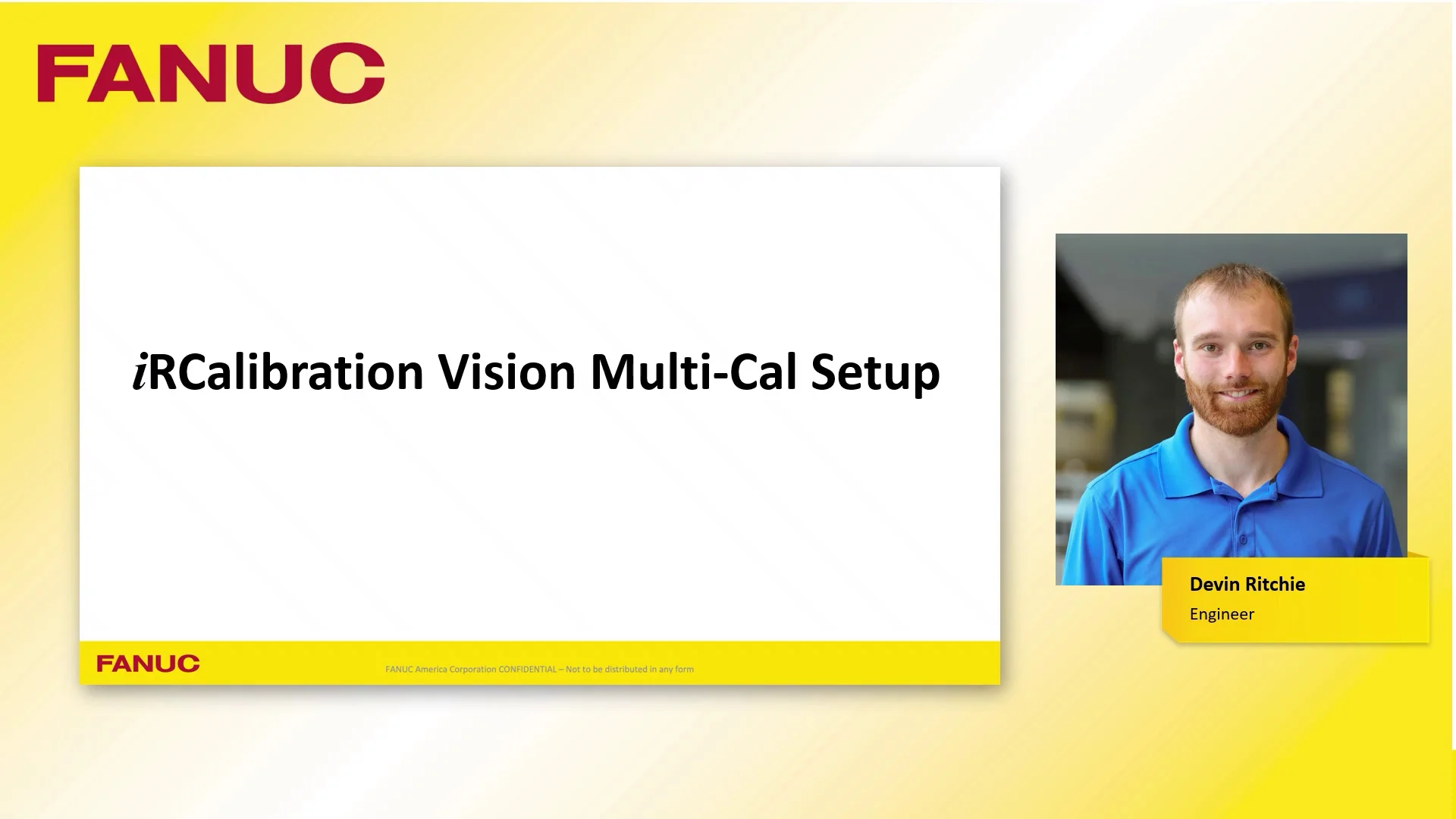 I R Calibration Vision Multi Cal Setup