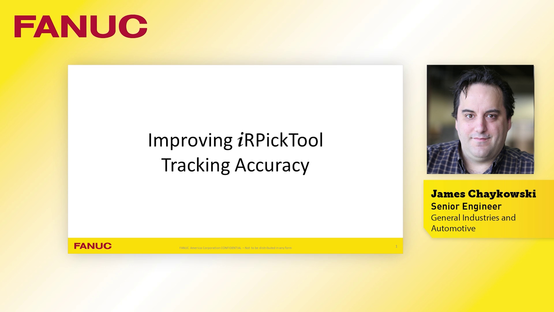 I R Pick Tool Improving Tracking Accuracy