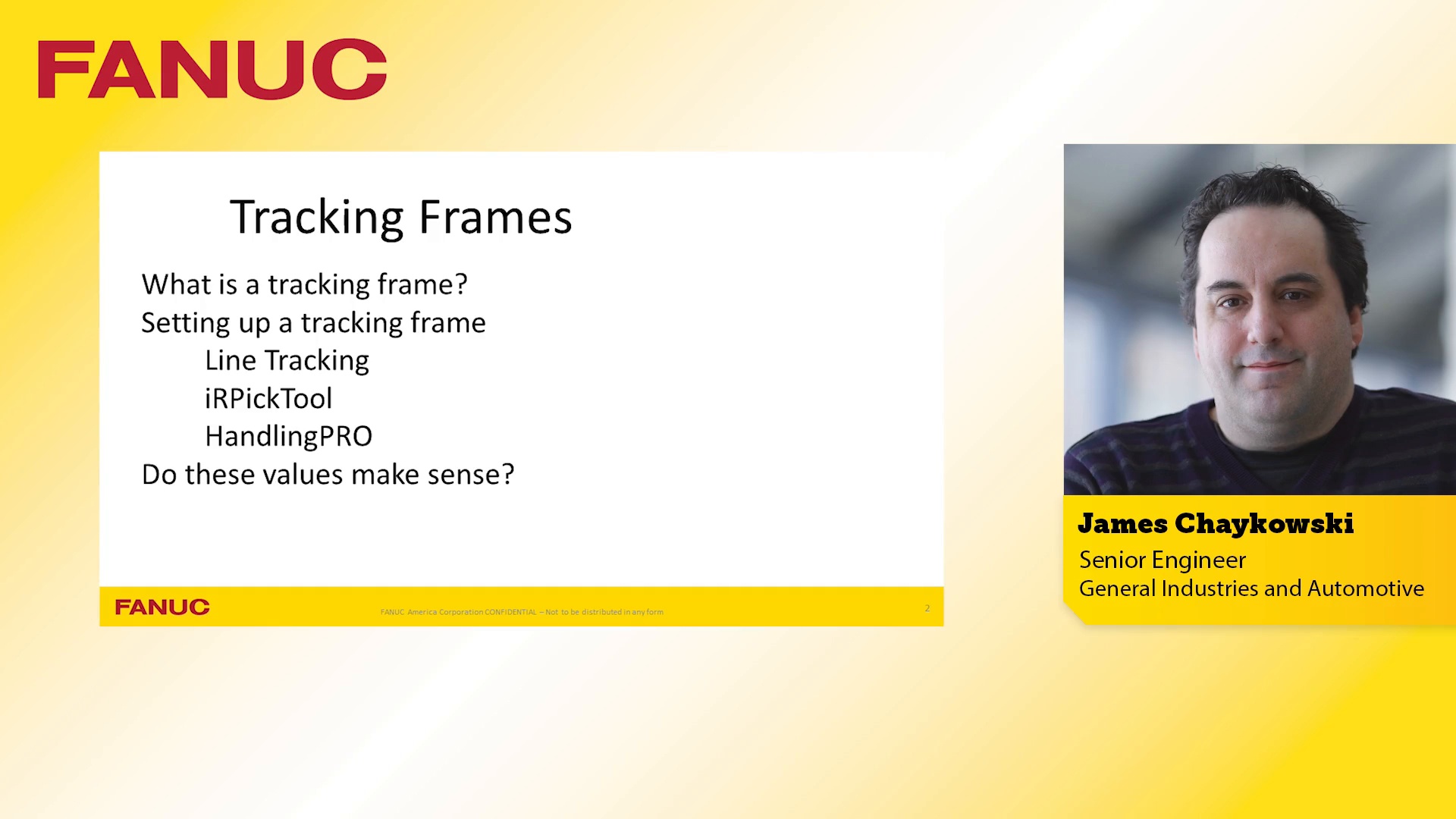 I R Pick Tool Tracking Frames