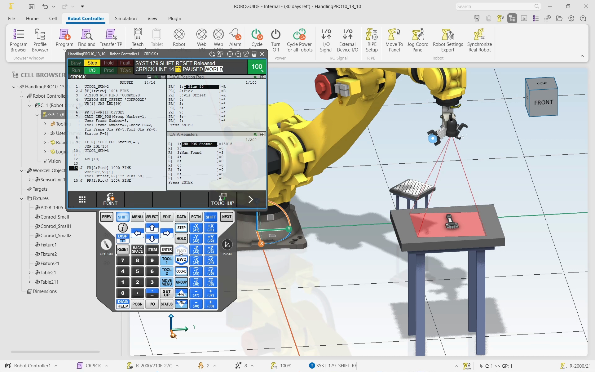 iRVision CHK_POS to Check Robot Reachability of a… | Tech Transfer