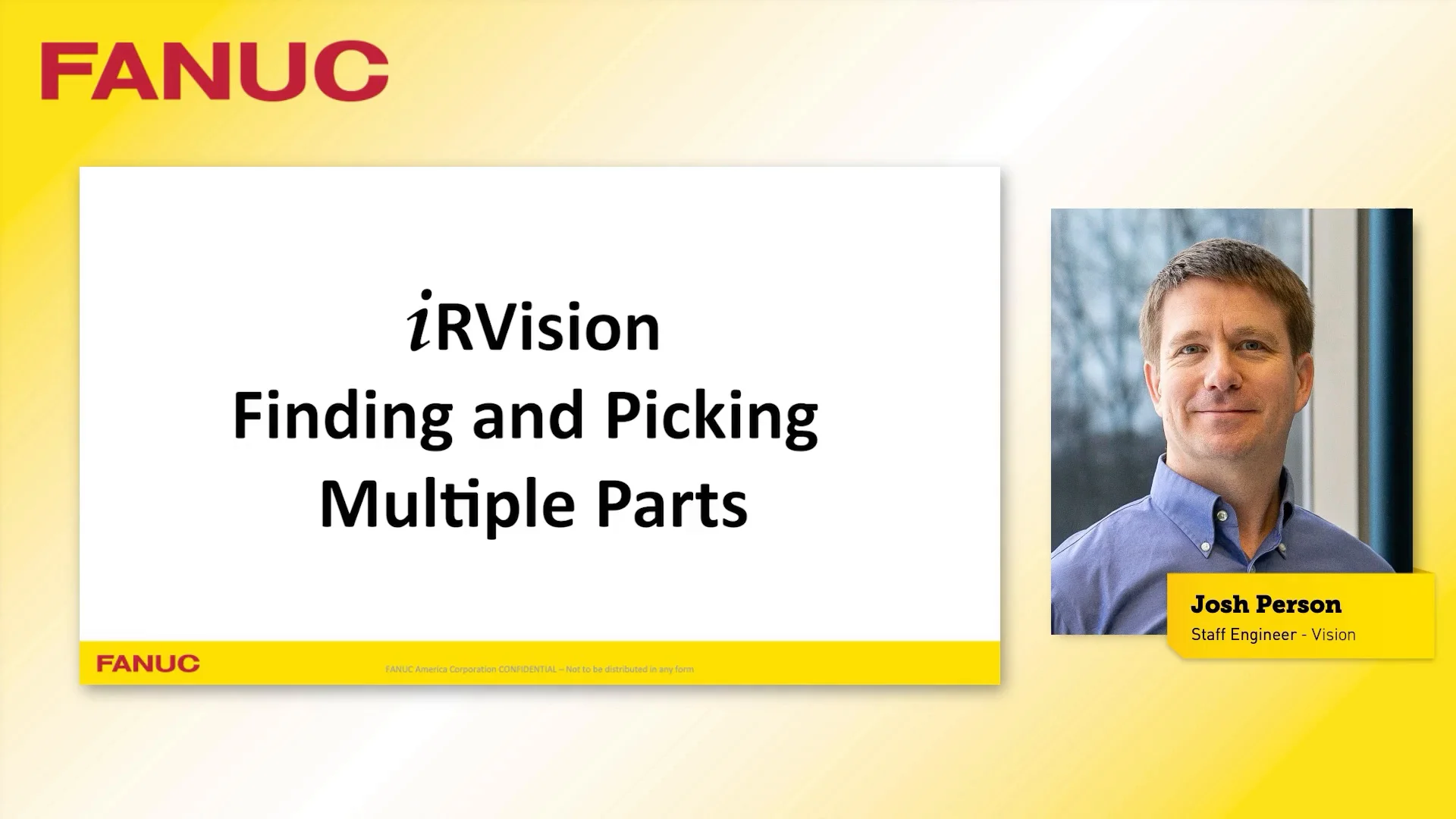 I R Vision Finding and Picking Multiple Parts