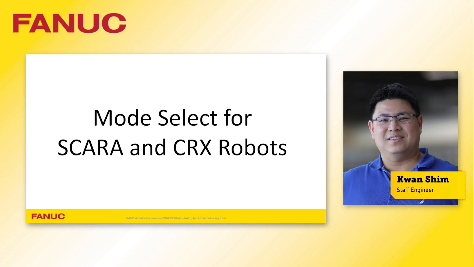 Mode Select for SCARA and CRX | Tech Transfer