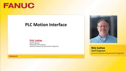PLC Motion Interface | Tech Transfer