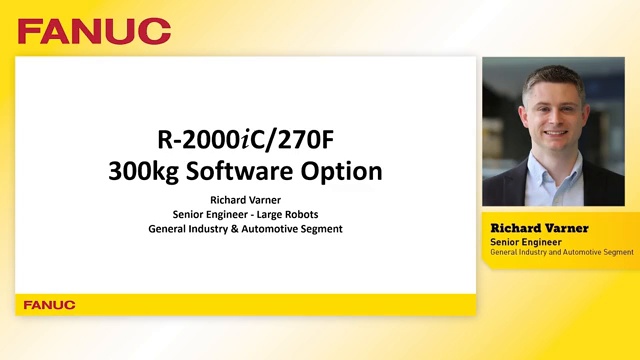 R-2000iC 300kg Software Option | Tech Transfer