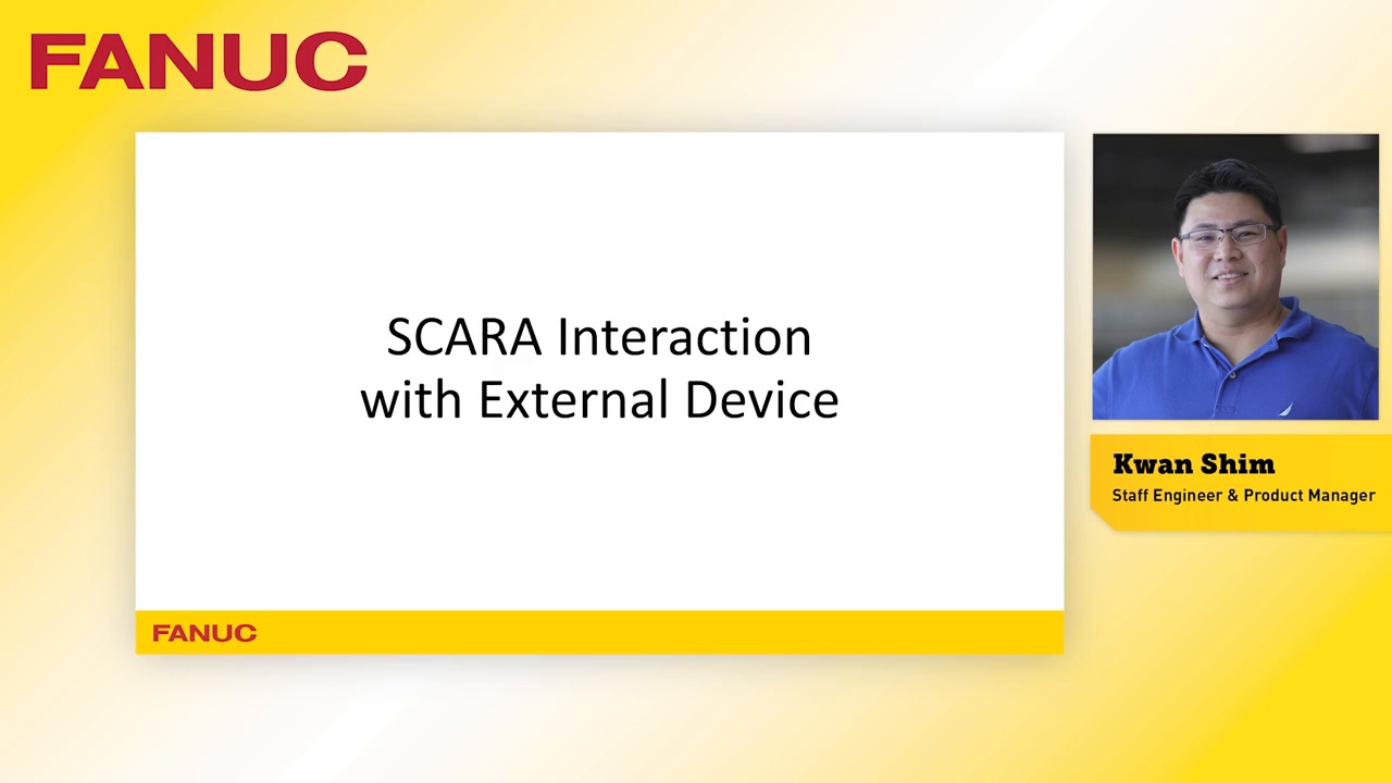 SCARA Interaction with External Devices