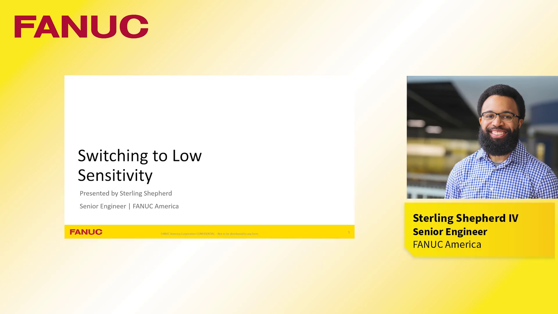 Switching to Low Sensitivity