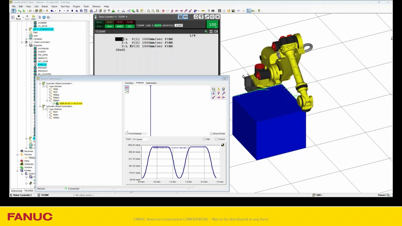 How Termination Type Affects Robot Path and Cycle Time