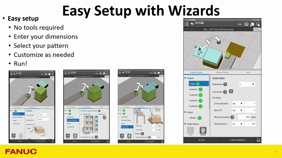 PalletTool 3 Setup Wizards