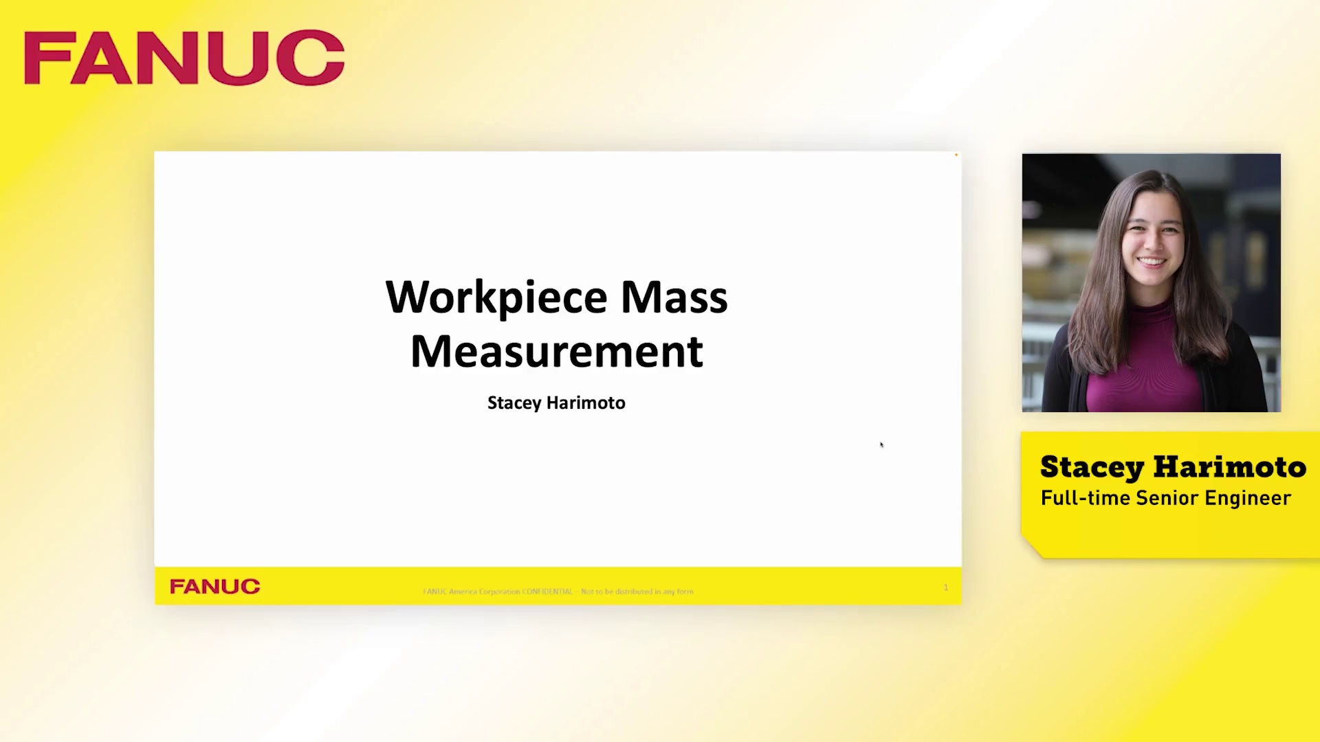 Workpiece Mass Measurement