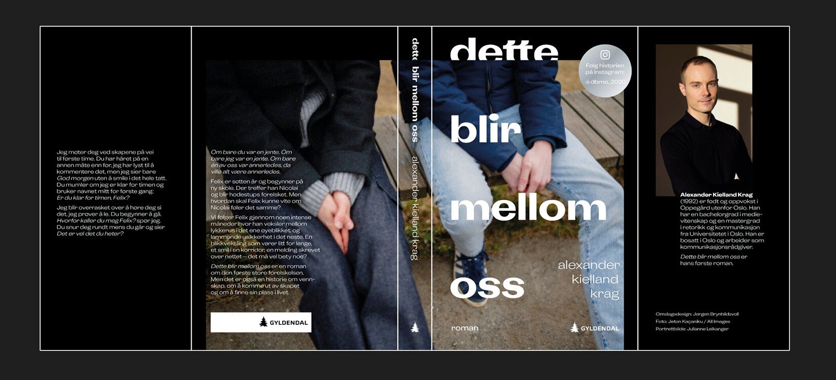 Illustrasjon av et bokomslag