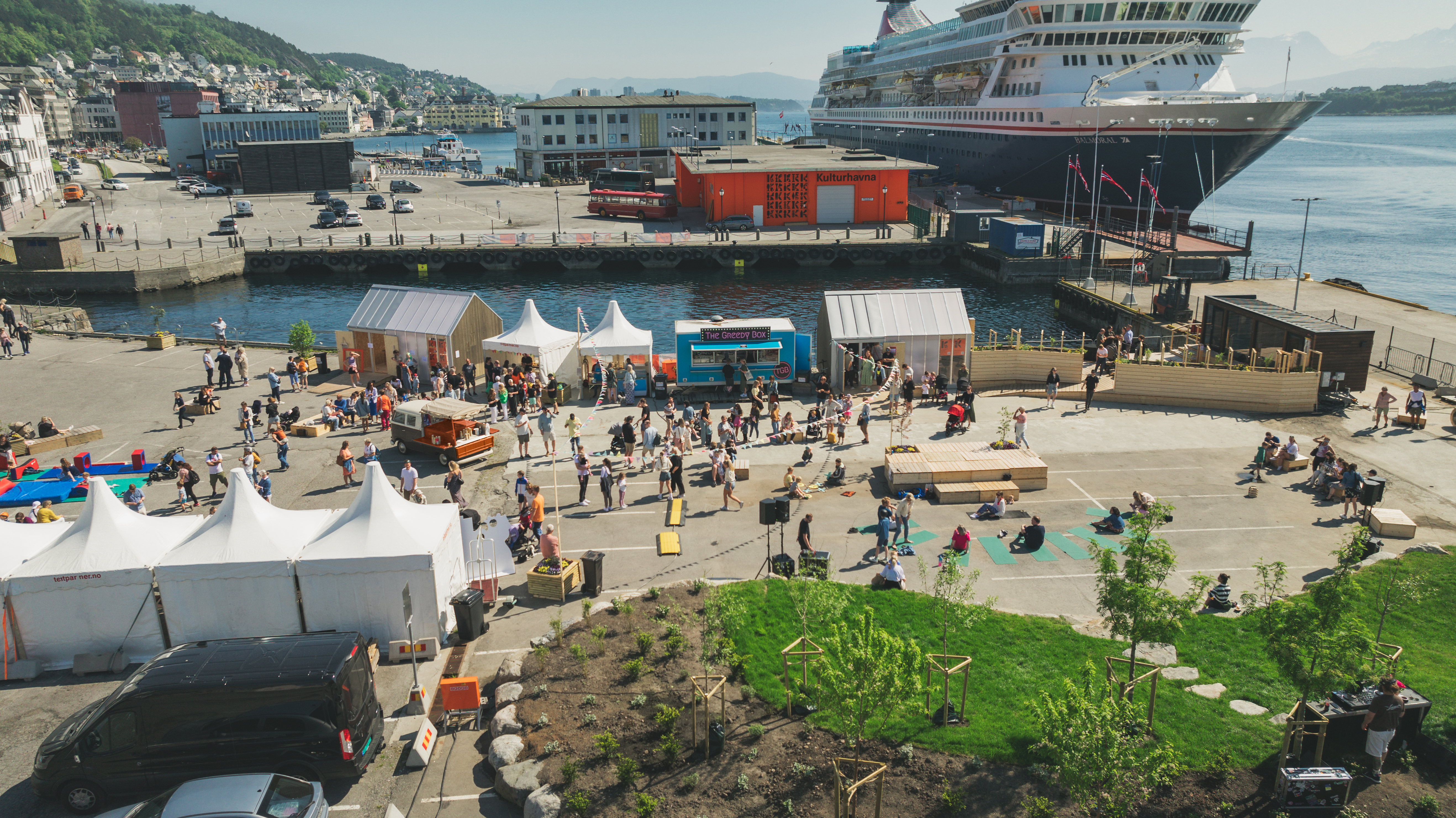 Oversiktsbilde over Kulturhavna.