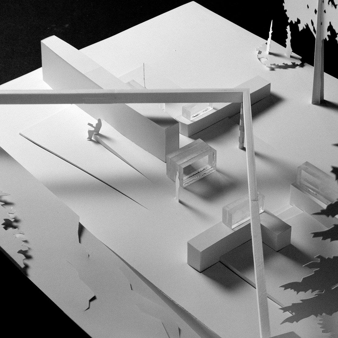Arkitekturmodell.