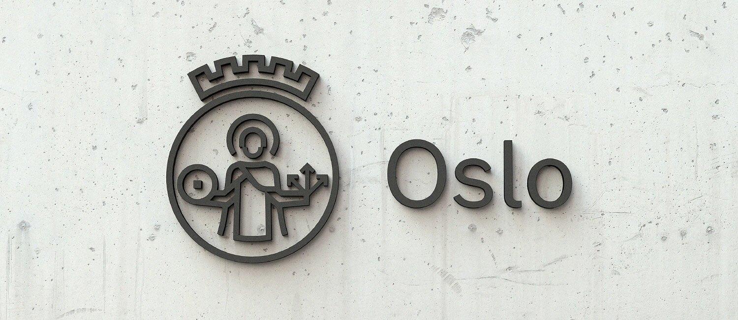 Bilde av Oslo bys logo med våpenskjold