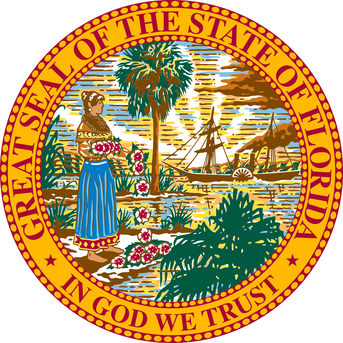 Seal of Florida svg
