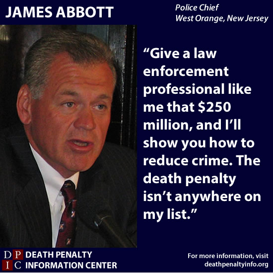 James Abbott, Police Chief in New Jersey