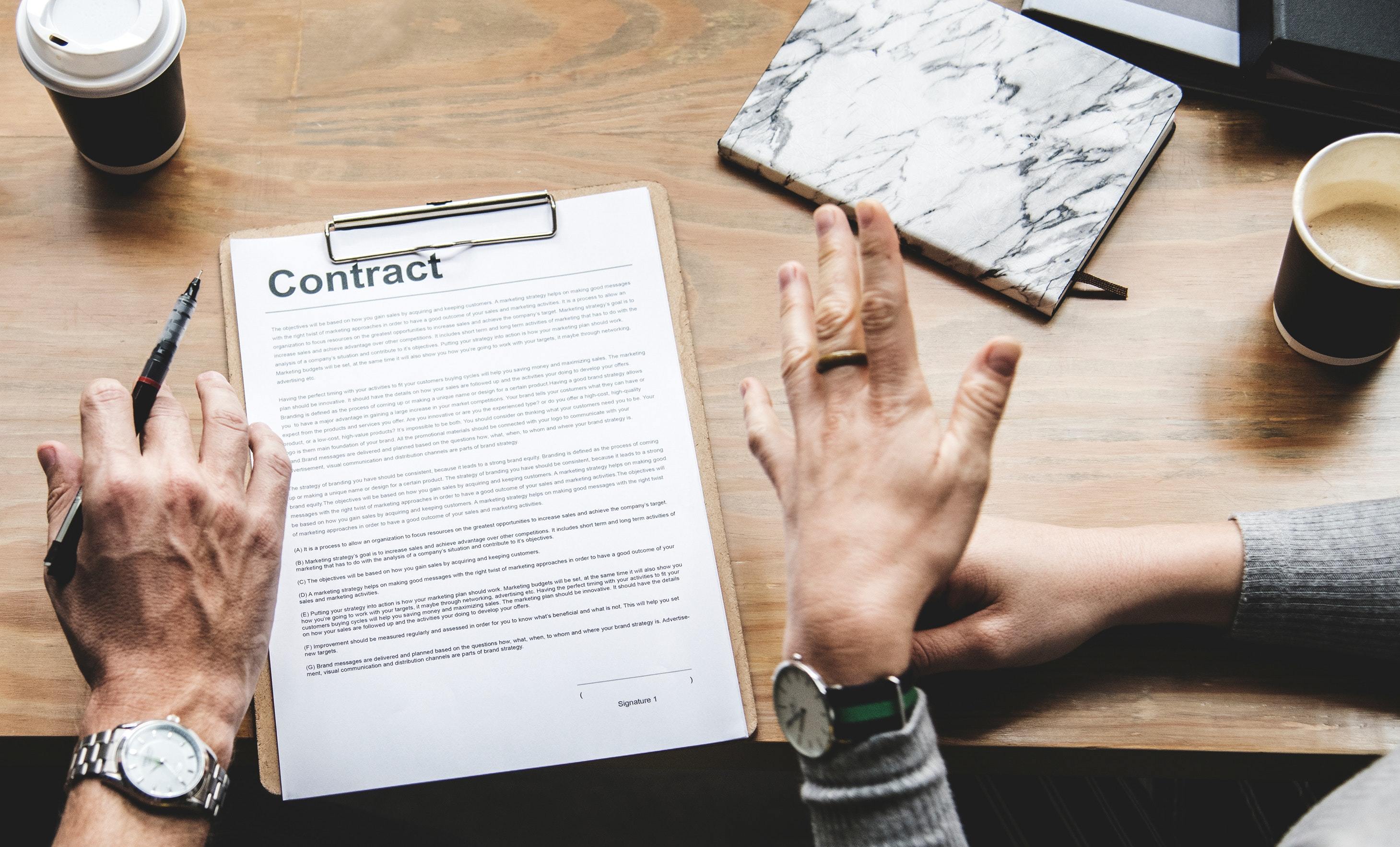 Agreement Coffee Content 1076815