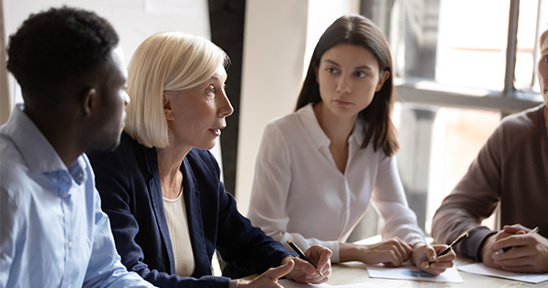 Diverse Meeting Room