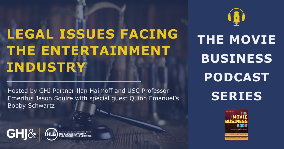 Legal Issues Facing the Ent Industry Podcast