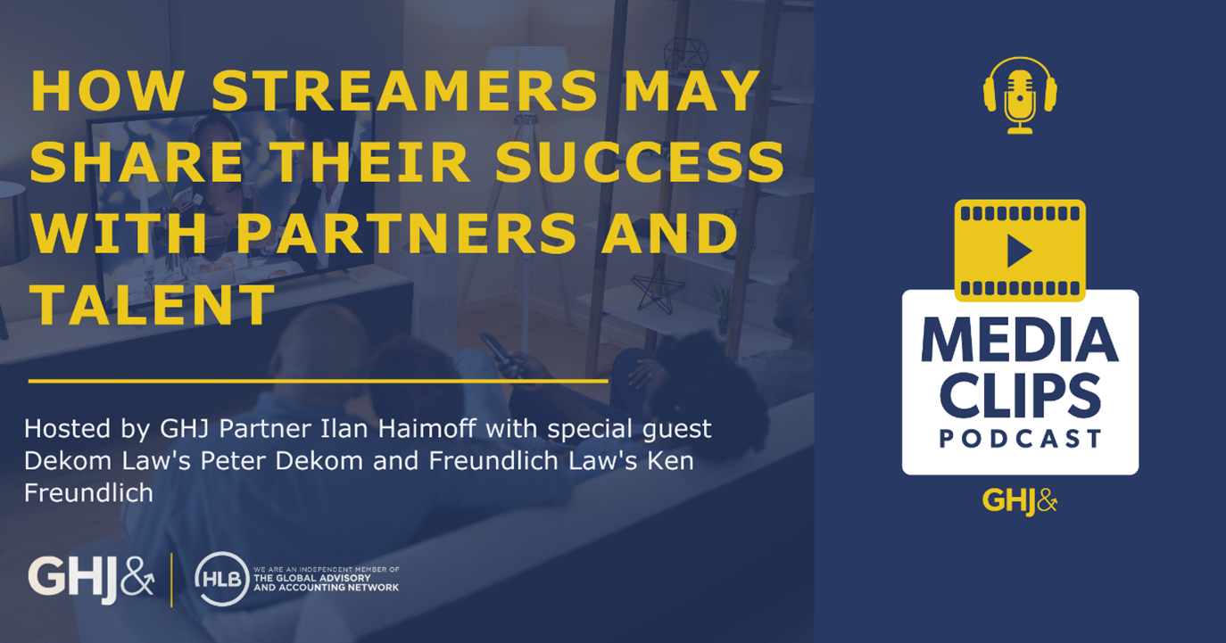 PODCAST How Streamers May Share Their Success with Partners and Talent