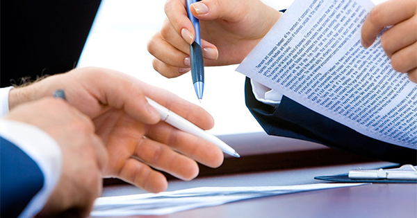 Signing Papers