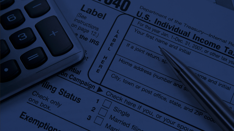 Tax Alert Featured Blue
