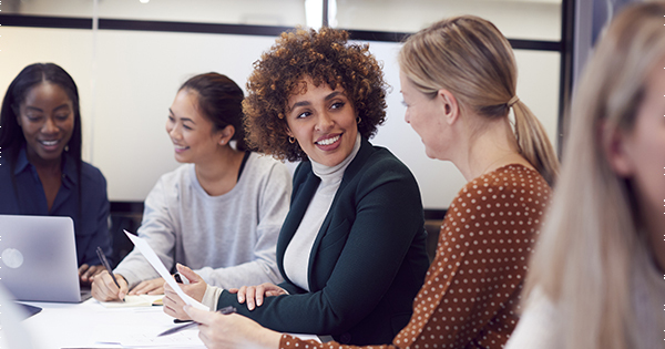 Women in metings together 1