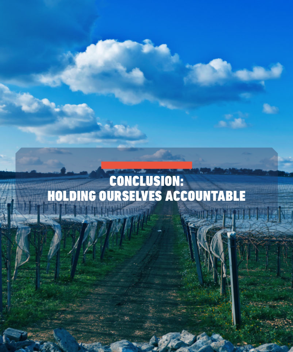 Holding Ourselves Accountable