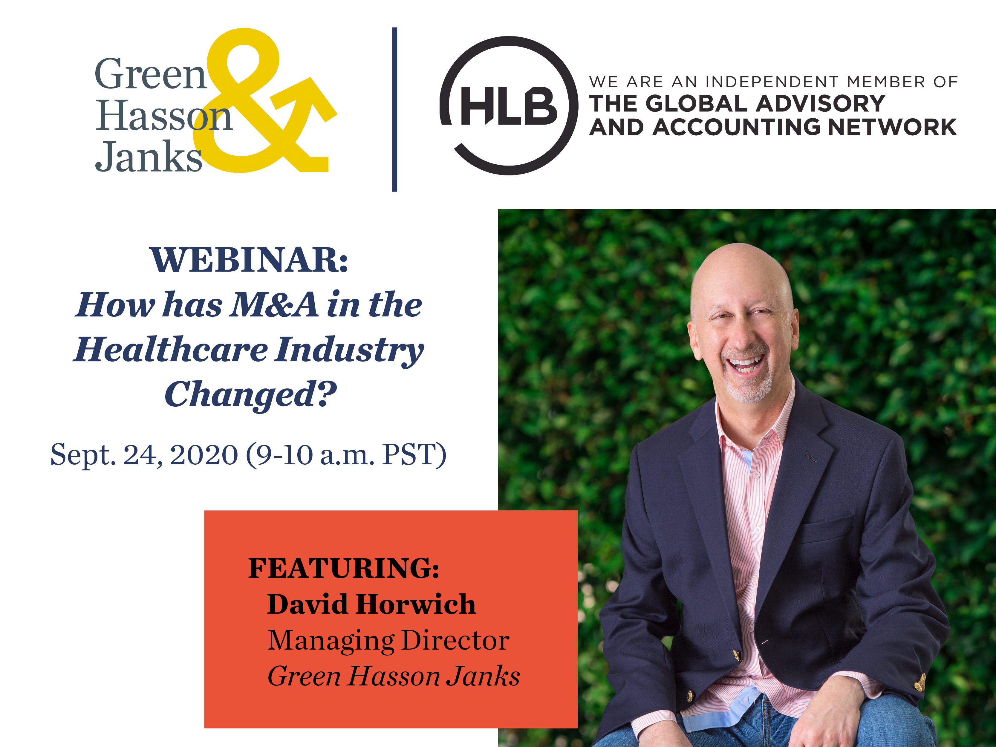 2020 9 24 HLB Healthcare Webinar David
