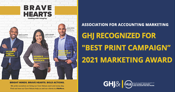 2021 05 28 AAM GHJ Award Best Print Campaign