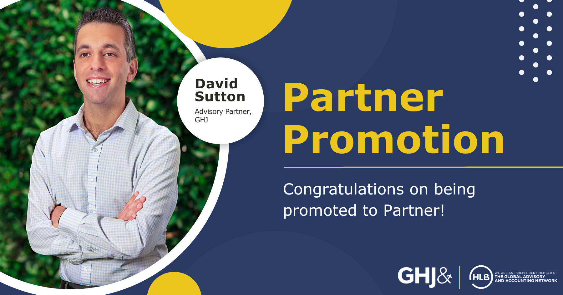David sutton to partner