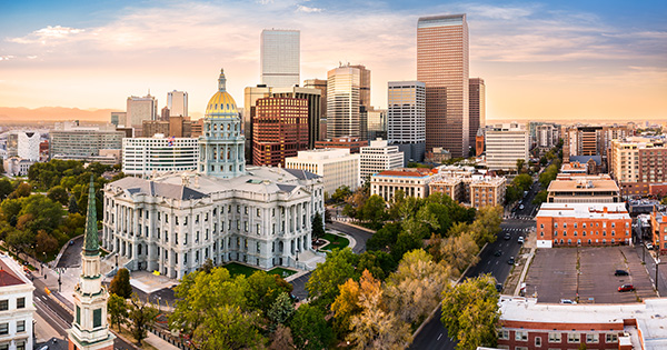 Denver Colorado skyline