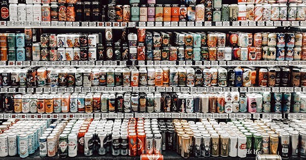 Drinks at the store