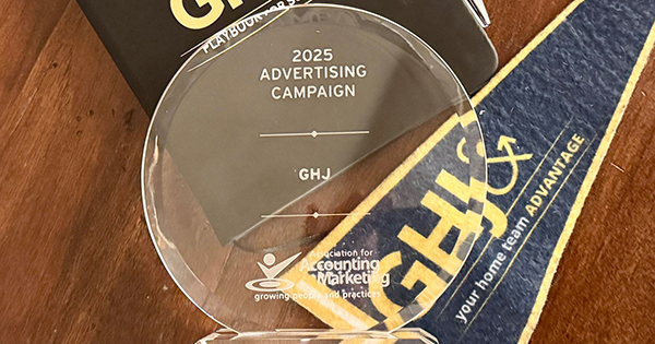 GHJ Wins 2025 Advertising Campaign of the Year