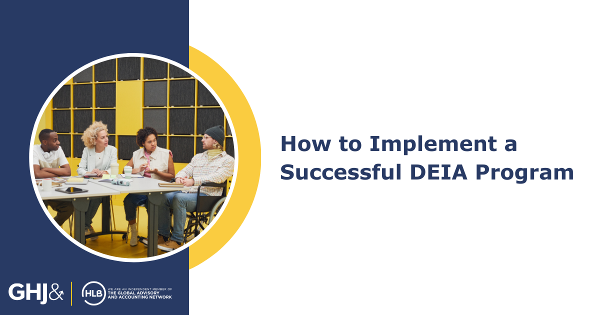 Dee Program How to Implement a Successful DEI Program- GHJ