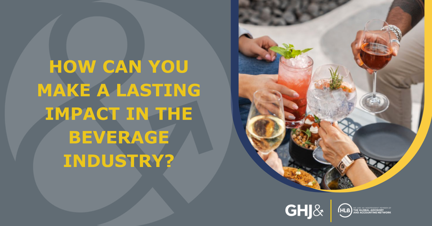 GHJ Leader Discusses Impact Investing in the Food and Beverage Industry ...