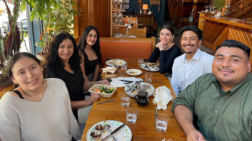 Tax Intern Rotation 2 Lunch with Rajpal