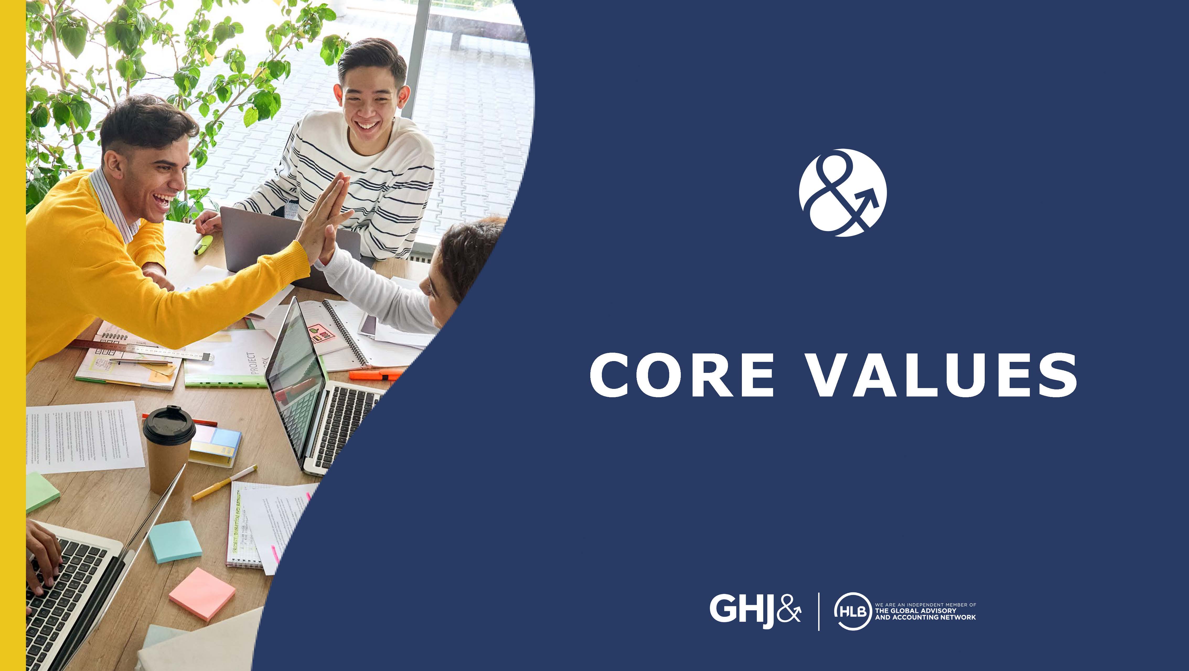 Vision and Values- GHJ