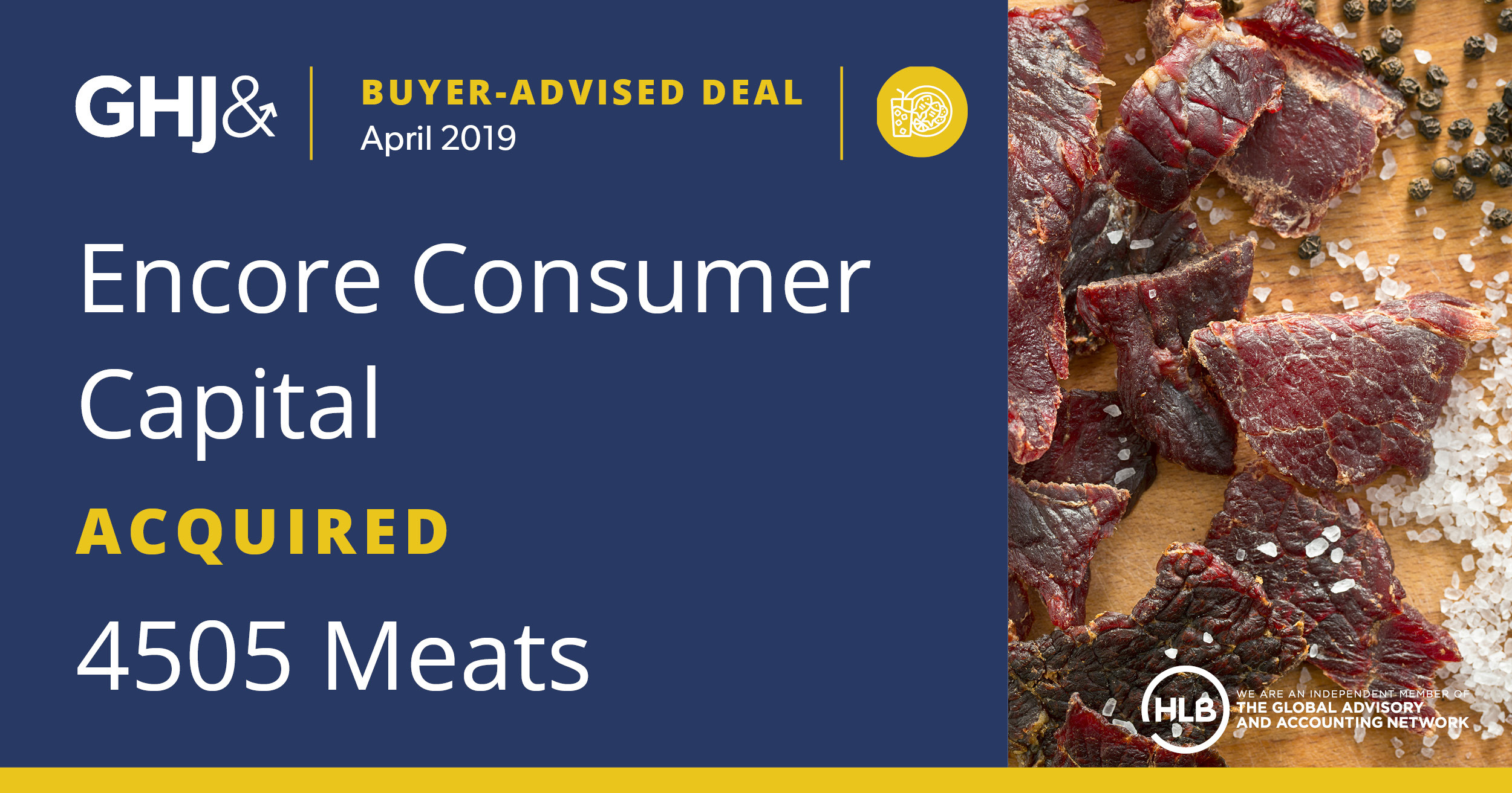 4505 Meats Aquired By Encore Consumer Capital