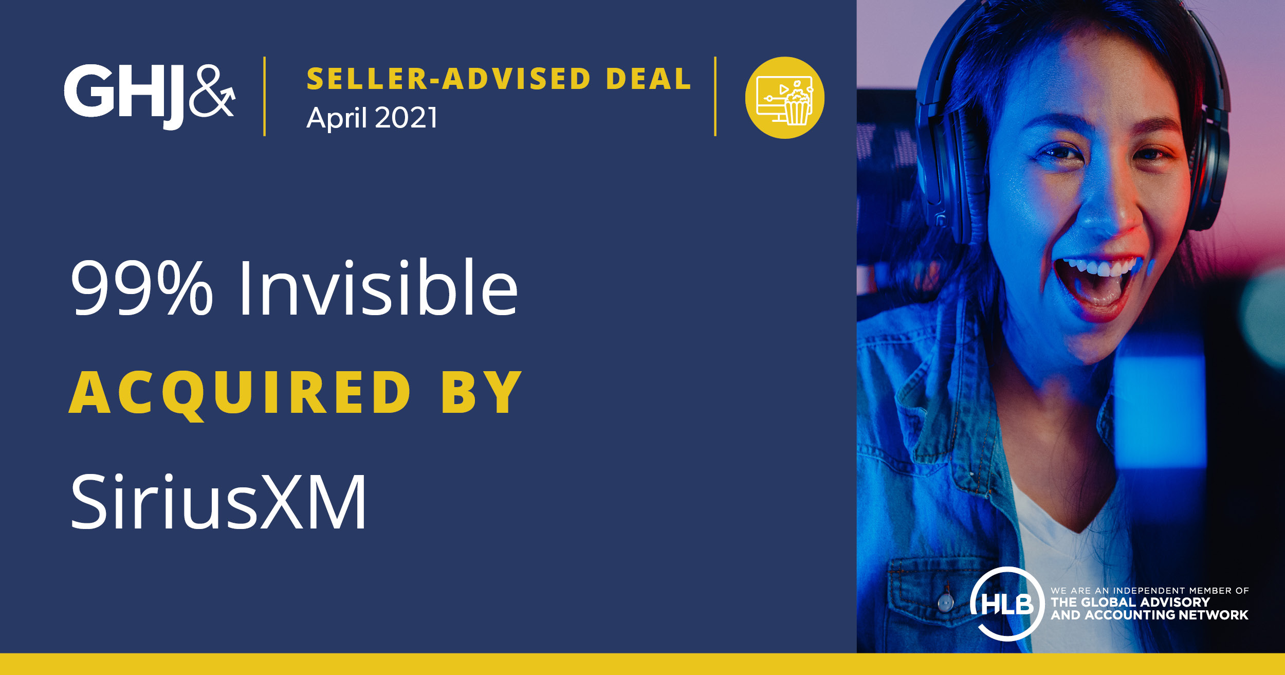 99 Invisible Aquired By Sirius XM