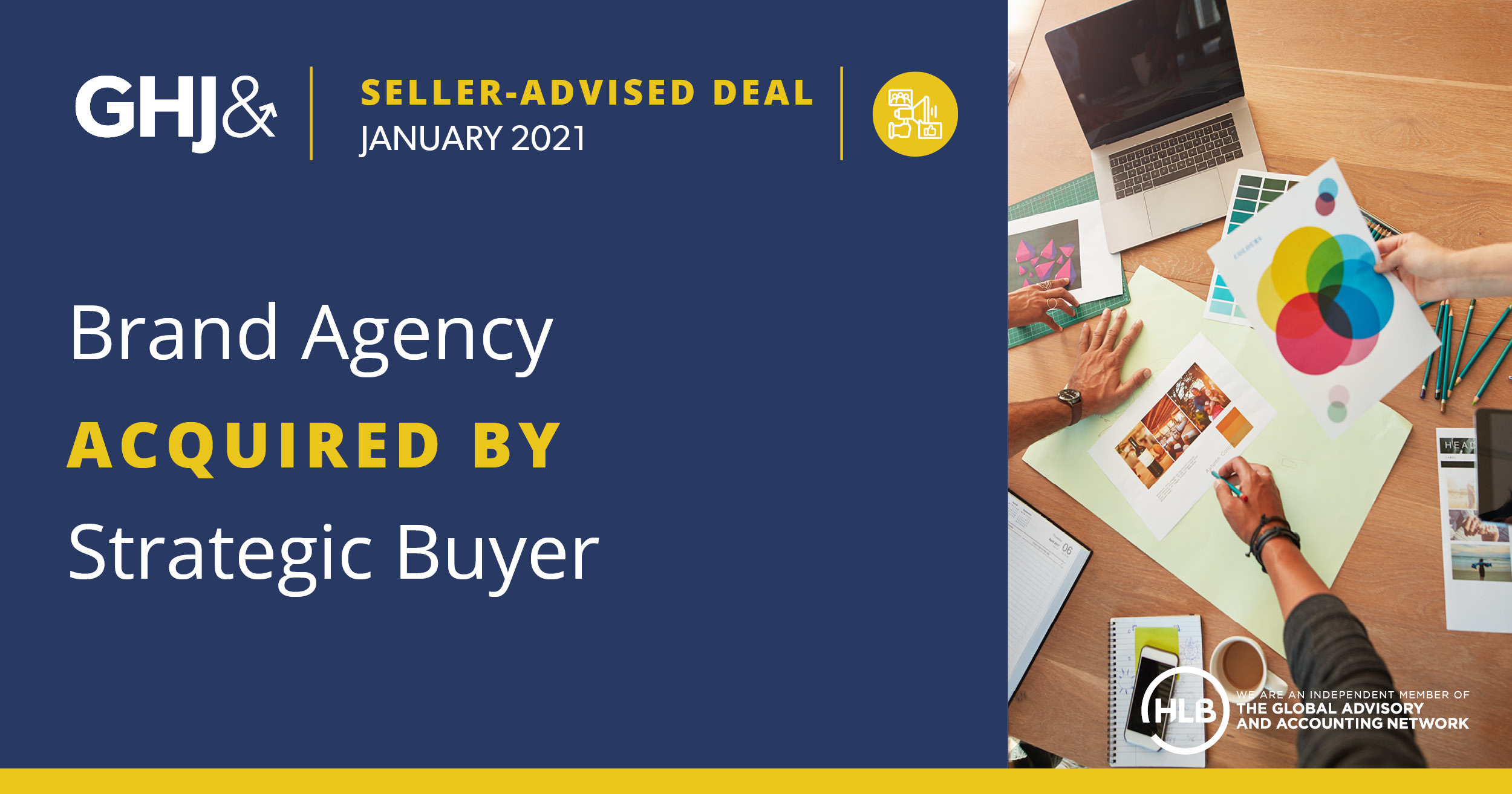 Confidential Brand Agency Aquired by Confidential Strategic Buyer