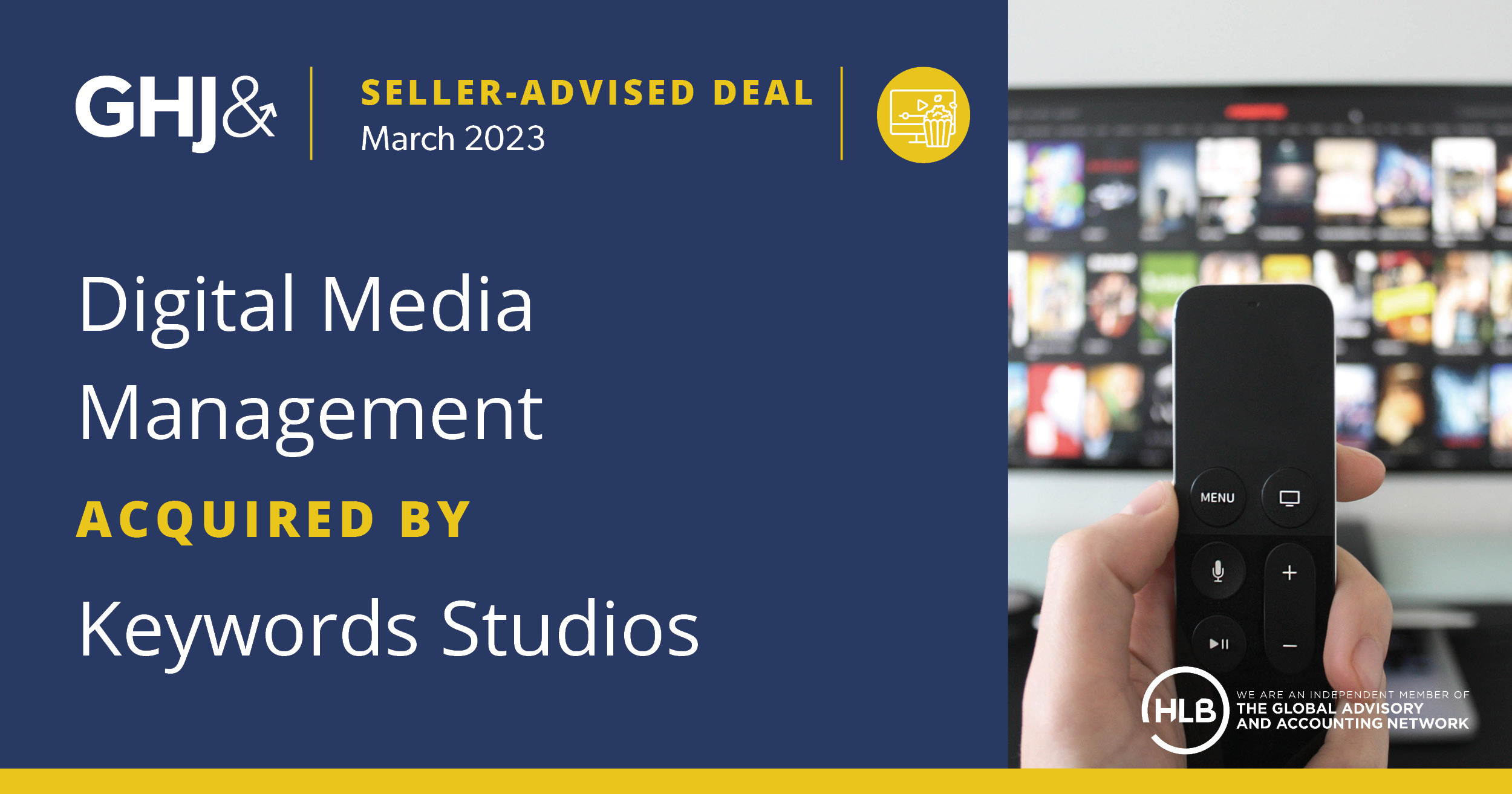 Digital Media Management ACQUIRED BY Keywords Studios