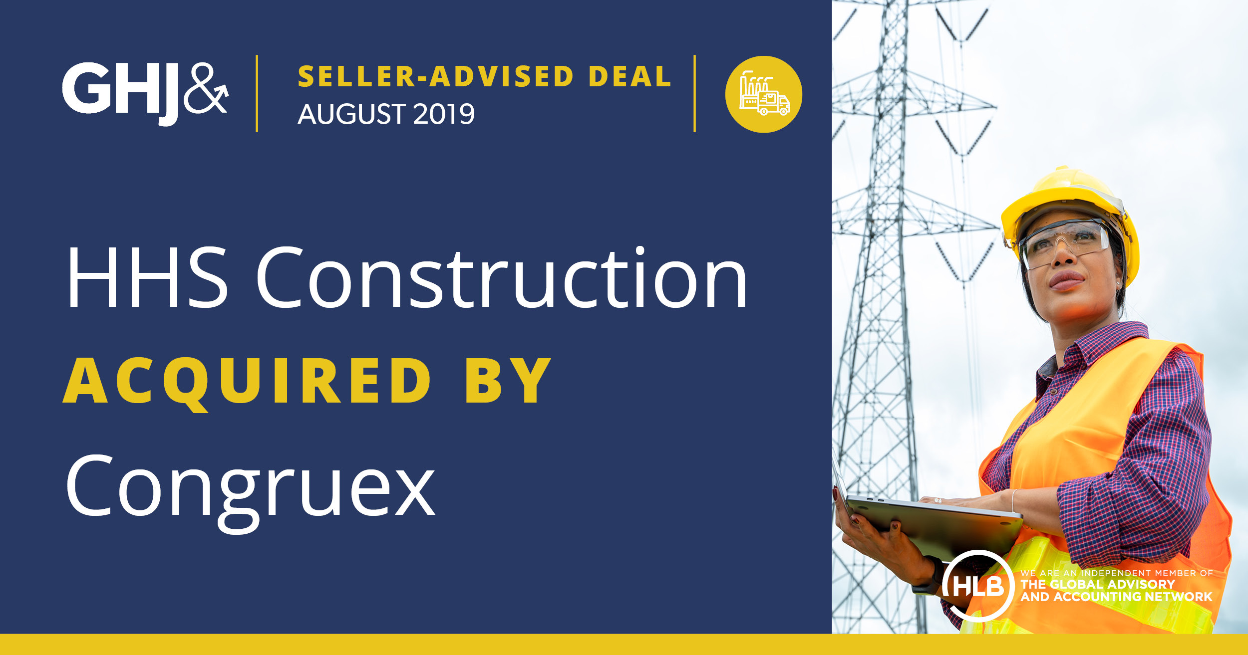 HHS Construction Aquired By Congruez